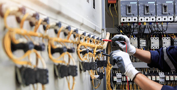 Professional Electrician technician working in Gloucester Point, VA